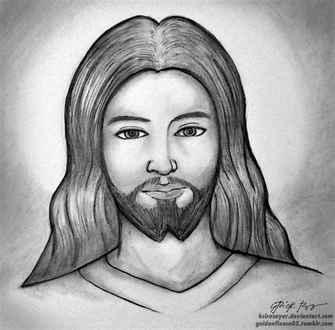 Jesus Christ Pencil Drawing at PaintingValley.com | Explore collection ...