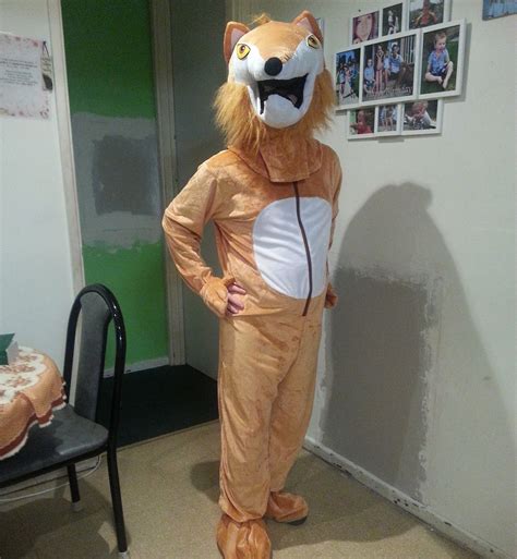 creepy fox costume — Weasyl