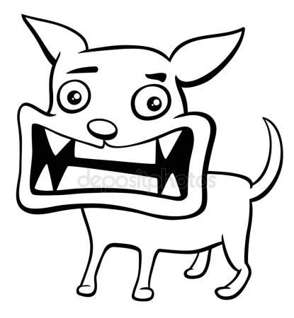 Dog Barking Drawing at GetDrawings | Free download