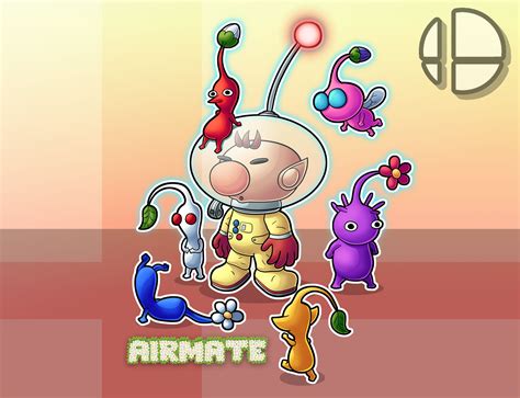 Smash Olimar by AirMateYT on DeviantArt