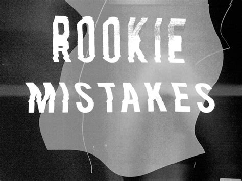 Common Rookie Mistakes | Mailchimp design, Mailchimp, Rookie mistake