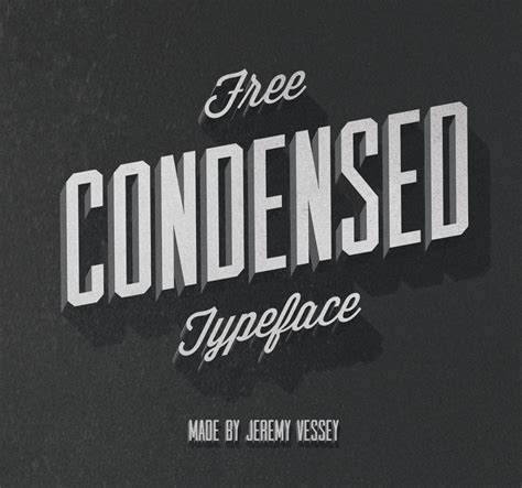 Cast Iron Free Font - Free Fonts