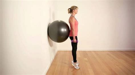 7 Calf Raise at wall – Pelvic Floor Safe Exercise – CalfRaises.com