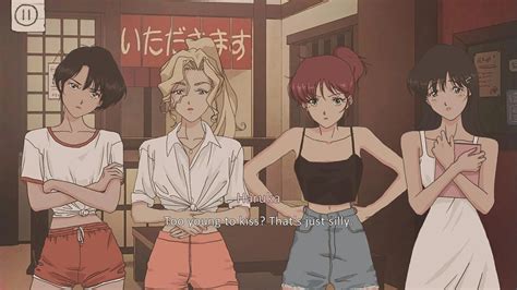 Retro 90S Anime Aesthetic Desktop Wallpaper : Anime Vintage Aesthetic ...