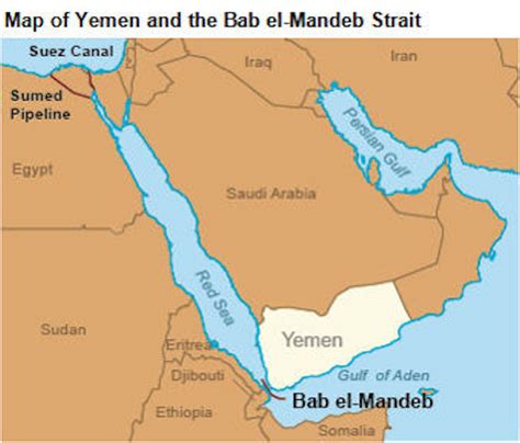 Yemen - Sea mines planted in Bab el-Mandeb Strait - WBIED.com