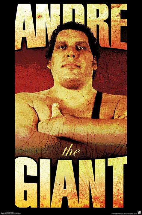 WWE - Andre The Giant Poster - Walmart.com - Walmart.com