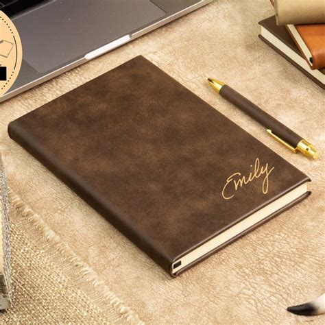 Personalized Leather Journal - Etsy