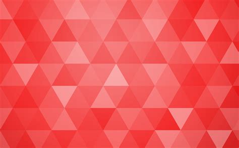 Red Geometric Wallpaper