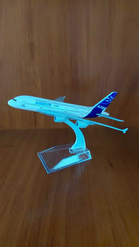 Model samolotu Airbus samolot Airbus A380 model 1:400 stalowy ...