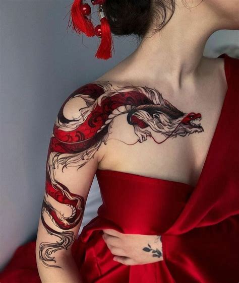 Unleash The Fire Within With These 100 Dragon Tattoo Ideas | Bored Panda