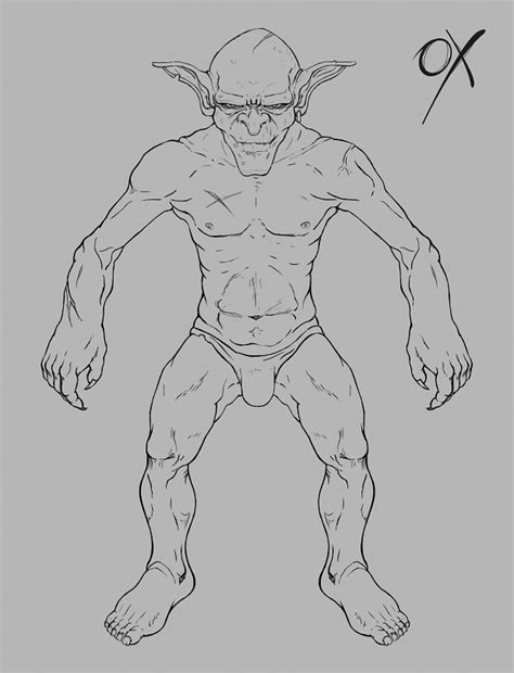 Goblin sketch image - Ralin - Dwarf Wars - IndieDB