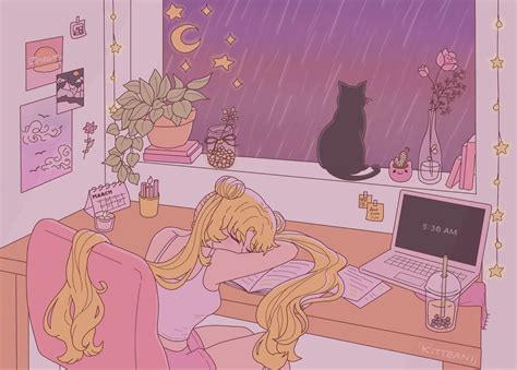 Sailor Moon Aesthetic Desktop Retro Wallpapers - Wallpaper Cave