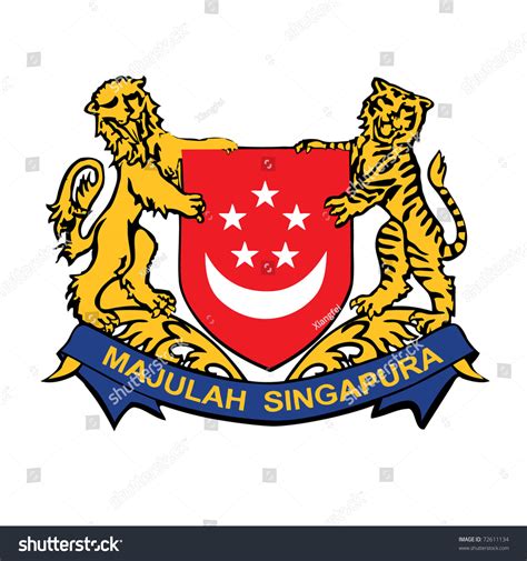 Vector Lion Crest - 72611134 : Shutterstock