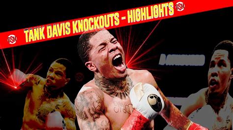 Gervonta Davis Knockouts Highlights | Boxing highlights, Knockout ...