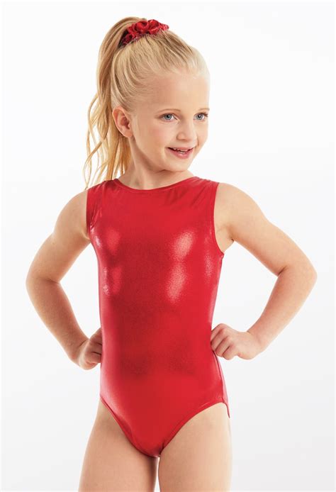 Metallic Tank Gymnastics Leotard | Balera™