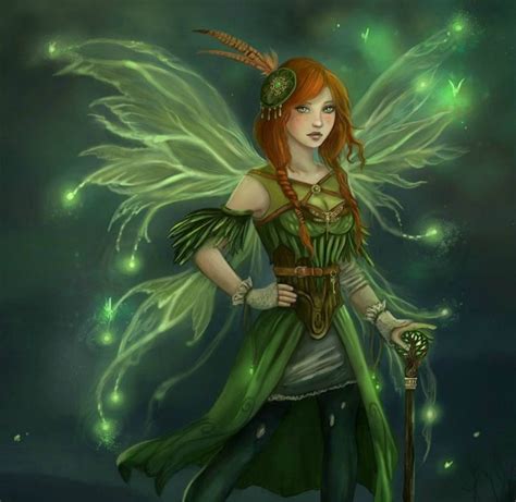 'celtic fairy' gaelic redhead girl fantasy HD Wallpaper Elfen Fantasy ...