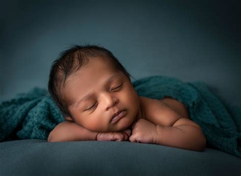 Newborn Black Baby Boy Photography