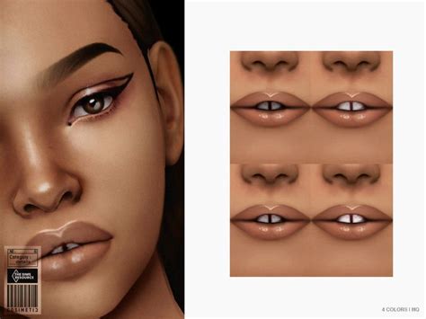 The Sims Resource - Details - Teeth | N6 | Sims 4 cc makeup, Sims, Sims 4