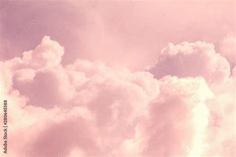 Light Pink Clouds Background