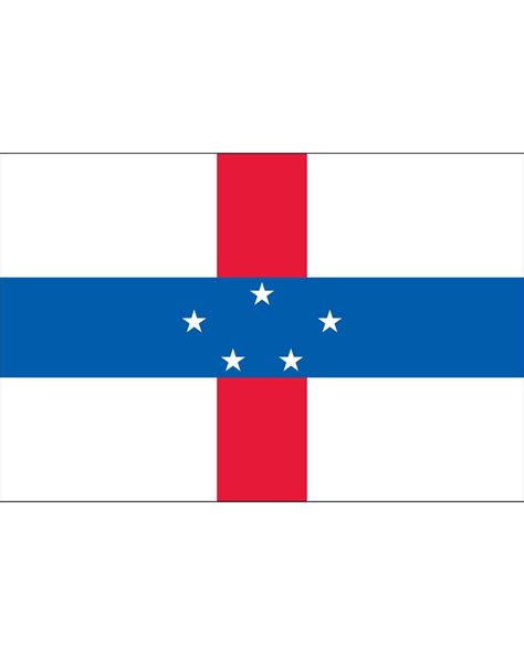 Netherlands Antilles Flag 3 x 5 ft. Indoor Display Flag