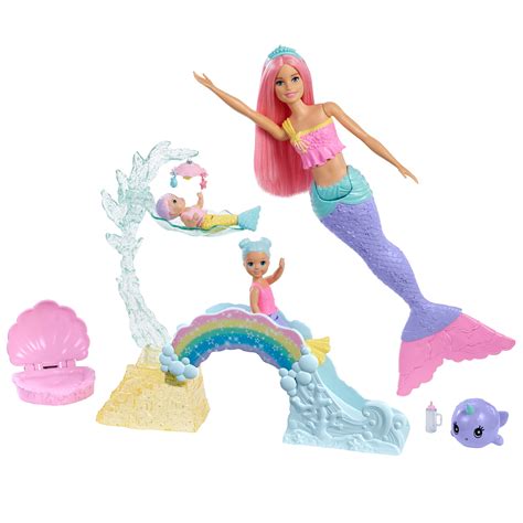 Mattel Barbie Dreamtopia Mermaid Nursery Playset with Doll