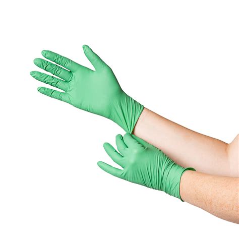 Green Nitrile Gloves