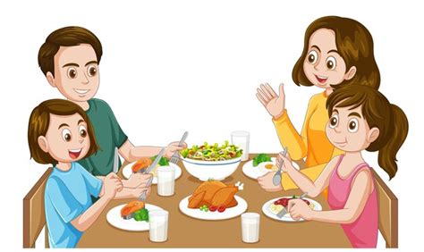 828 Family Dinner Clipart Images, Stock Photos, 3D objects - Clip Art ...