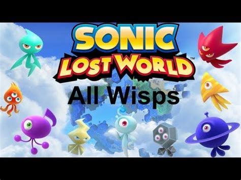 Sonic Lost World - All Wisps Powers | Game sonic, Sonic, World