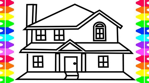 21+ Colouring Pages Of Houses - Free Coloring Pages