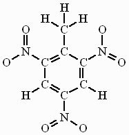 2,4,6-trinitrotoluene Formula & Structure