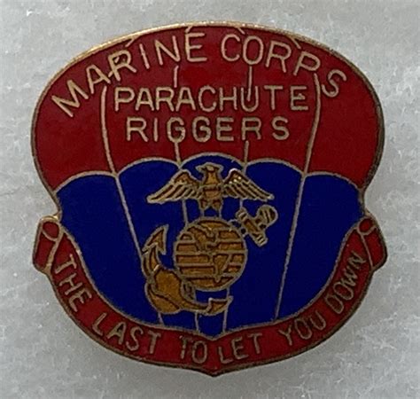 US MARINE PARACHUTE RIGGER BADGE, USMC PARATROOPER for Sale - CopBlock.org