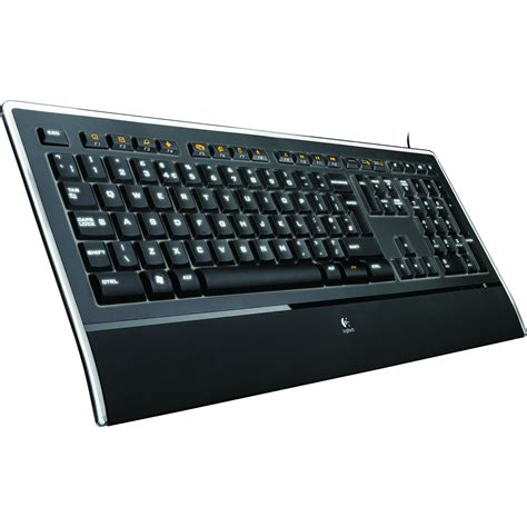 Logitech K740 Illuminated Keyboard Classic Black, USB | Novatech