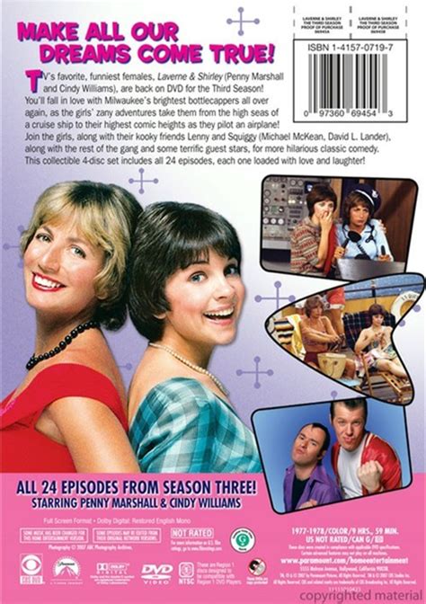 Laverne & Shirley: The Third Season (DVD 1977) | DVD Empire