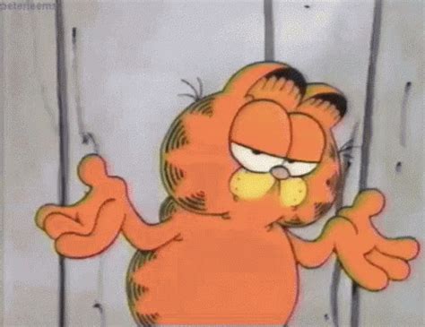 Garfield Idk GIF - Garfield Idk Sorrynotsorry GIFs | Say more with Tenor