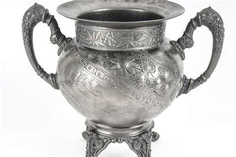 Antique Meriden Silver Plate Vase | EBTH