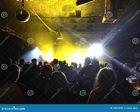 Audience Crowd at Concert Gig Performance Editorial Photography - Image ...