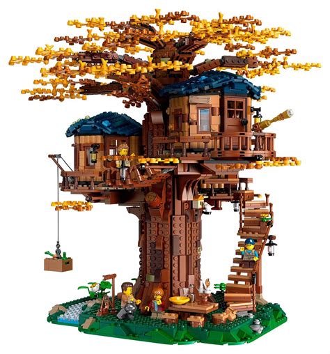 The LEGO Ideas Treehouse Is a 3,000-Piece Masterpiece | Lego, Lego huis ...