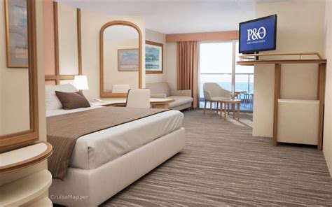 Pacific Encounter cabins and suites | CruiseMapper