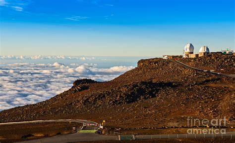 Haleakala Observatory in Maui. Photograph by Jamie Pham - Fine Art America