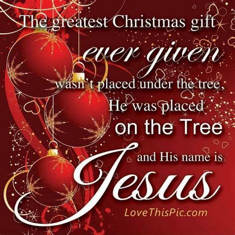 Jesus Is The Greatest Christmas Gift Pictures, Photos, and Images for ...