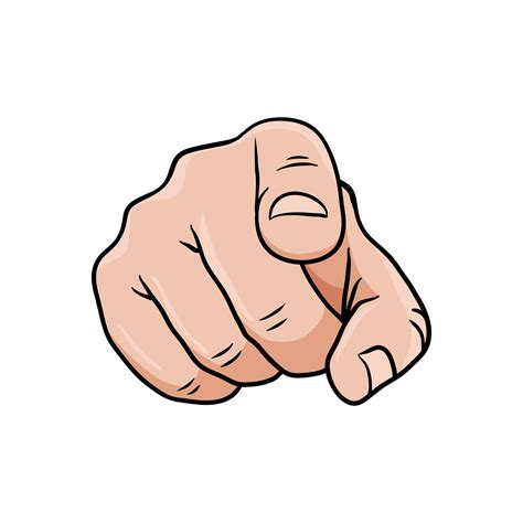 hand pointing finger at you 17260371 Vector Art at Vecteezy