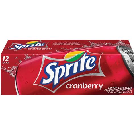 Sprite Cranberry Soda - 12 Pack - 2908/146695/146703 | Blain's Farm & Fleet