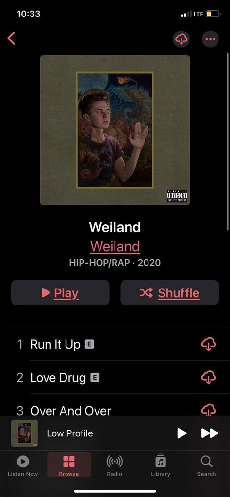 album out, low profile sounds so good : r/Weiland