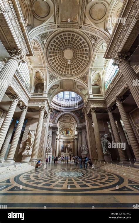 Pantheon, interior, Paris, France, Europe Stock Photo - Alamy