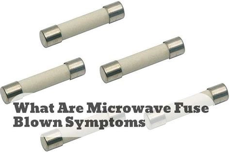 What are Microwave Fuse Blown Symptoms? Does It Keep Blowing?