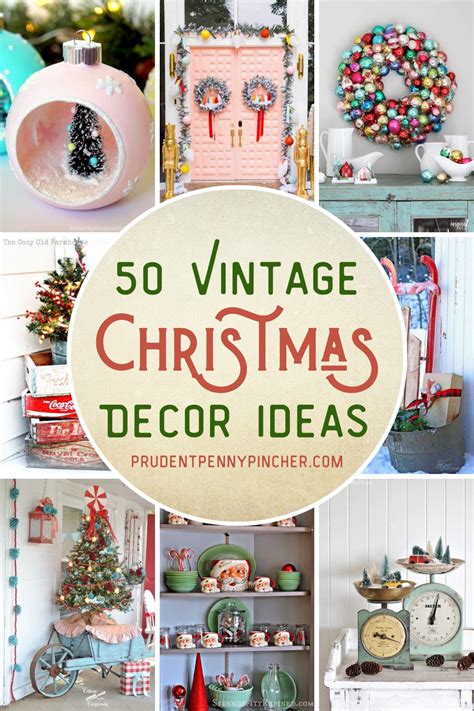 50 Vintage Christmas Decorations Prudent Penny Pincher