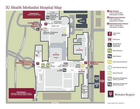 Methodist Hospital Indianapolis Campus Map - Drucie Kimberley