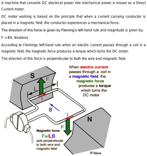 What Is The Working Principle Of Electric Motor Class 10 | Webmotor.org