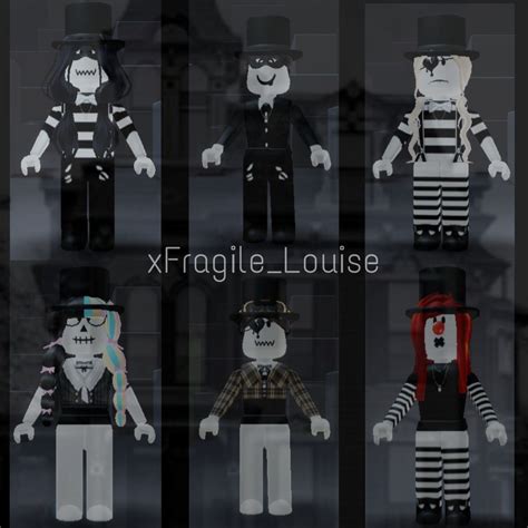 Gothic Roblox Outfits | Goth roblox avatars, Goth emo outfits, Scene goth