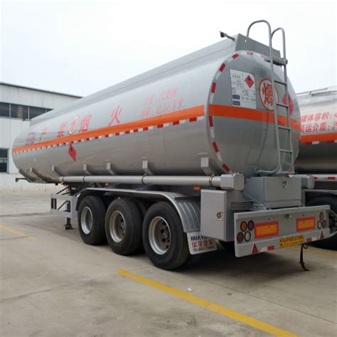 40cbm Heavy Oil Tanker/Fuel Tank Truck Semi Trailer for Sale - My ...